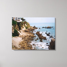 Impressão Em Tela Newport Beach California Rocky Coastline Photo