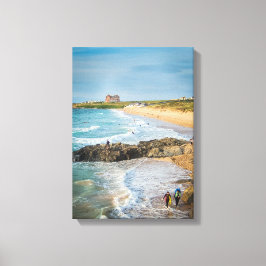 Impressão Em Tela Newquay Fistral Beach no Sunset