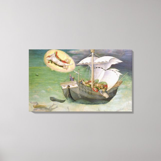 Impressão Em Tela Nicholas salva um navio de destroços (Frente)