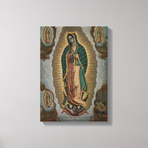 Impressão Em Tela Nicols Enrquez o Virgin de Guadalupe