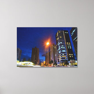 Impressão Em Tela Night City Londrina