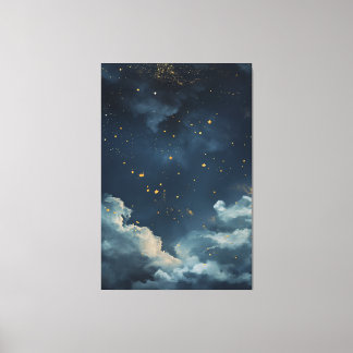 Impressão Em Tela Night Sky