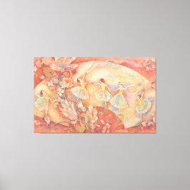 Impressão Em Tela Nijino-Odori: A Rainbow Dance