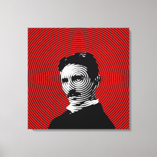 Impressão Em Tela Nikola Tesla