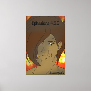 Impressão Em Tela No calor do momento