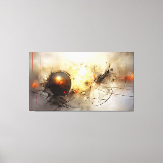 Impressão Em Tela No Estilo de Gabriel Pacheco