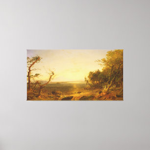 Impressão Em Tela No lago George