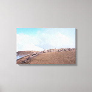 Impressão Em Tela No topo da Cúpula de Pikes