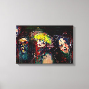 Impressão Em Tela NOITE DE CARNIVAL EM Máscaras de Mascarada venezia