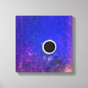 Impressão Em Tela Noite de Lua Negra - Impressão de Tela de Moodia