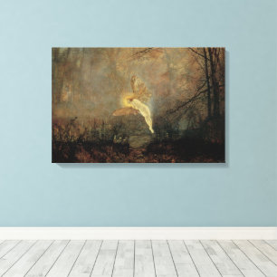 Impressão Em Tela Noite de Midsummer por Grimshaw, Arte Vitoriana An