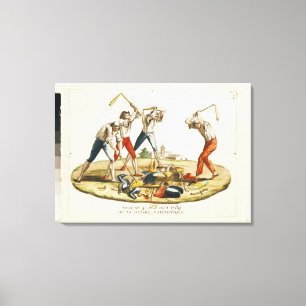 Impressão Em Tela Noite do delírio patriótico