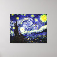 Noite Estrelada de Van Gogh, 1889