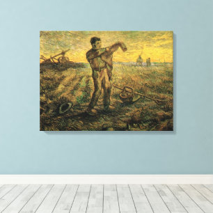 Impressão Em Tela Noite - Fim do dia por Vincent van Gogh