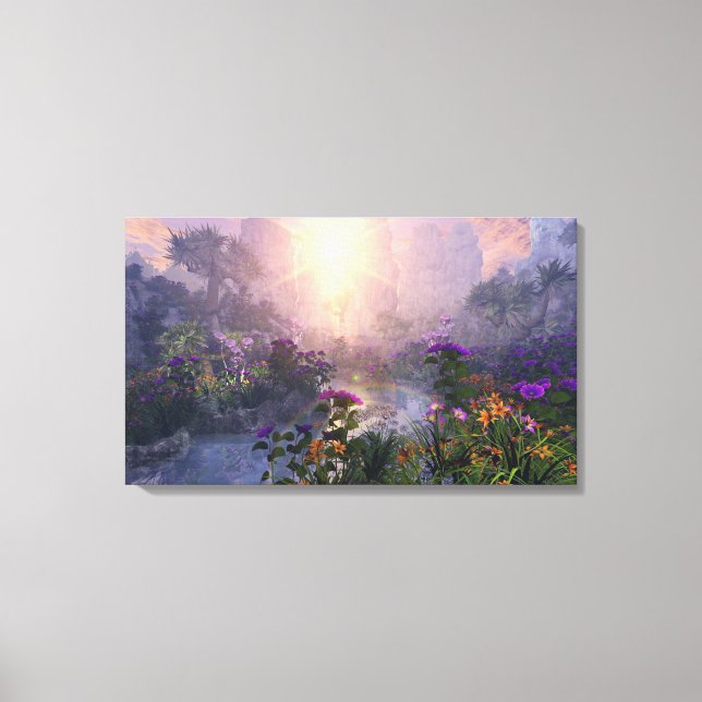 Impressão Em Tela Noite no Céu - por Jurgen Ziewe (Frente)