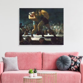 Impressão Em Tela Noite no Clube | George Bellows |