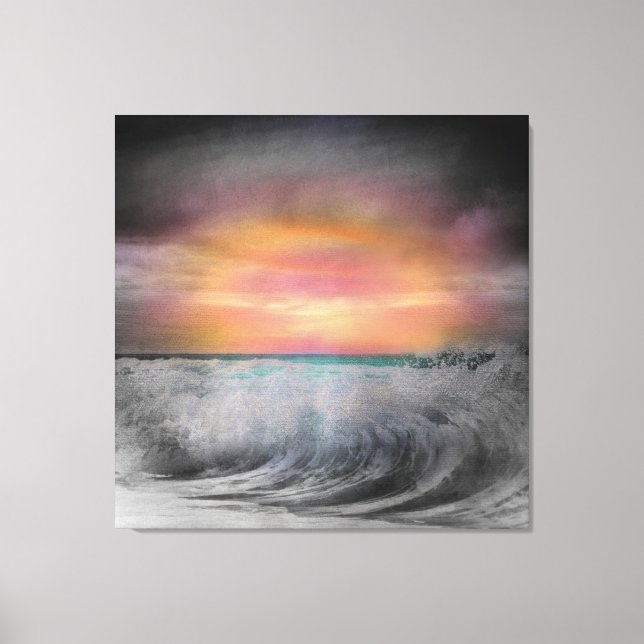 Impressão Em Tela Noite sobre Bodega Bay, por Don DePaola (Frente)