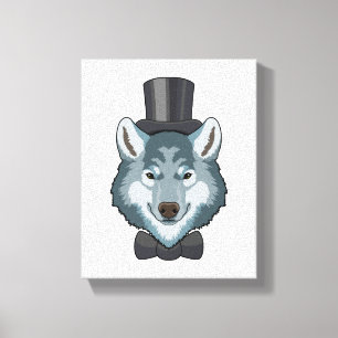 Impressão Em Tela Noivo lobo com arco
