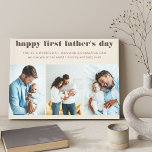 Impressão Em Tela Nome do Primeiro Dia de os pais 3 Fotografia Cream<br><div class="desc">Crie sua canvas de fotos do primeiro Dia de os pais usando 3 de suas fotos favoritas com seu novo bebê. O modelo está preparado para você editar qualquer ou toda a redação que atualmente lê "feliz primeiro dia de os pais ... você é um homem maravilhoso e um pai...</div>