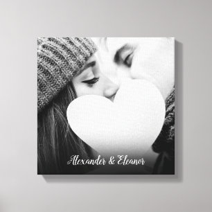 Impressão Em Tela Nome do Script de Fotografia Personalizado