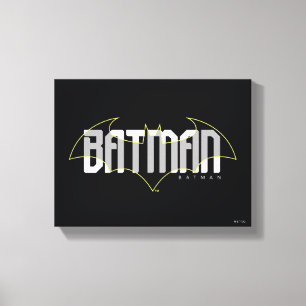 Impressão Em Tela Nome Hi-Tech Gráfico do Batman