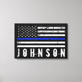 Impressão Em Tela Nome Personalizado Sinalizador de Polícia Afastado