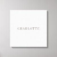 Nome Profissional Clássico Elegante Minimalista