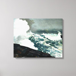 Impressão Em Tela Noreaster - Winslow Homer - famosa pintura