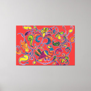 Impressão Em Tela Norte Bird por Alexandra Cook