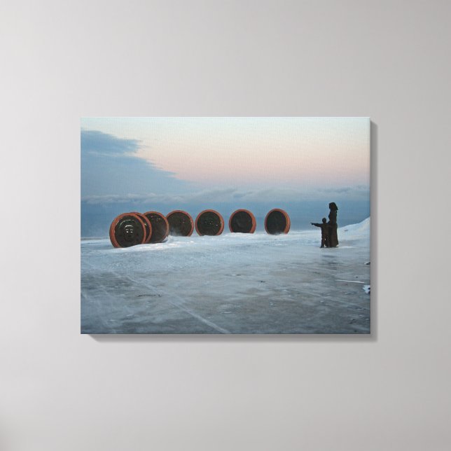 Impressão Em Tela North Cape, Noruega (Frente)