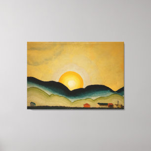 Impressão Em Tela Northport Harbour (1929) Arthur Dove