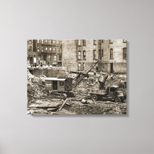 Impressão Em Tela Northwest Crane and Shovel Co. Vintage Equipment