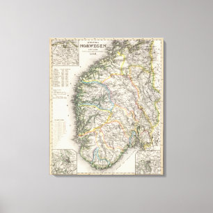 Impressão Em Tela Noruega