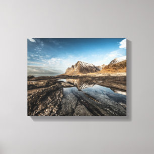 Impressão Em Tela Noruega Lofoten Islands Landscape Photo