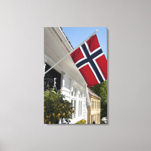 Impressão Em Tela Noruega, Stavanger. Vistas históricas de centros.