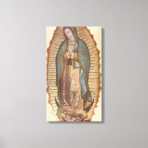 Impressão Em Tela nossa dama de guadalupe