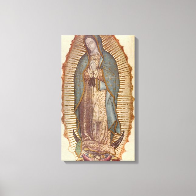 Impressão Em Tela nossa dama de guadalupe (Frente)