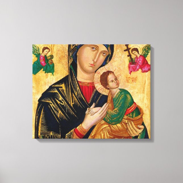 Impressão Em Tela Nossa Senhora da Ajuda Perpétua (Frente)
