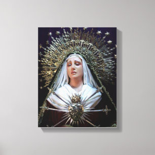Impressão Em Tela Nossa senhora das amarguras