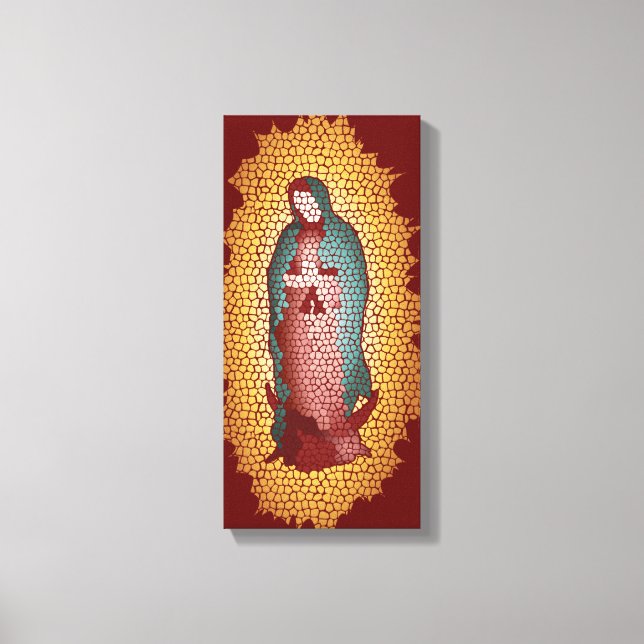 Impressão Em Tela Nossa Senhora de Guadalupe (Frente)