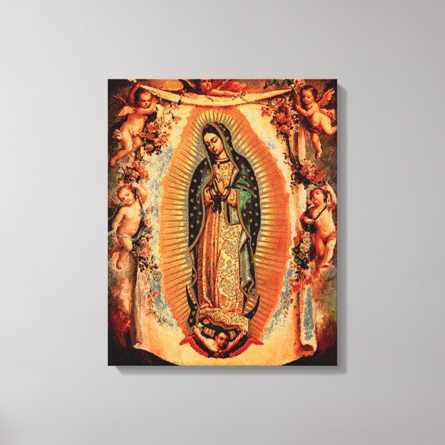 Impressão Em Tela Nossa Senhora de Guadalupe (Frente)