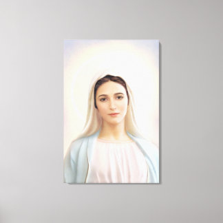 Impressão Em Tela Nossa Senhora de Medjugorje, 24" x 36", Canvas, 1,