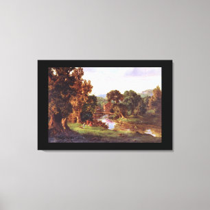 Impressão Em Tela Nosso Mill', velho George Innes_Landscapes