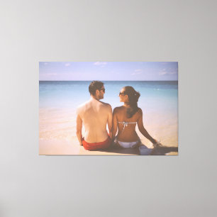 Impressão Em Tela Nosso Primeiro Natal Comprometidos 2024 Enfeite de