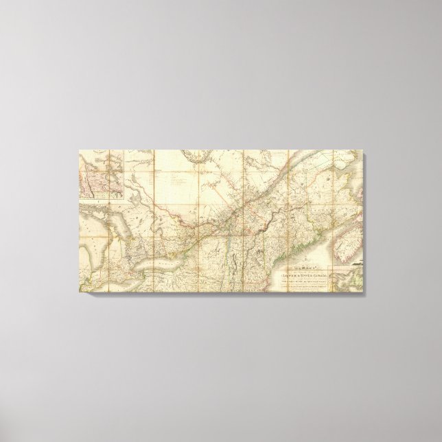 Impressão Em Tela Nova Escócia (Frente)