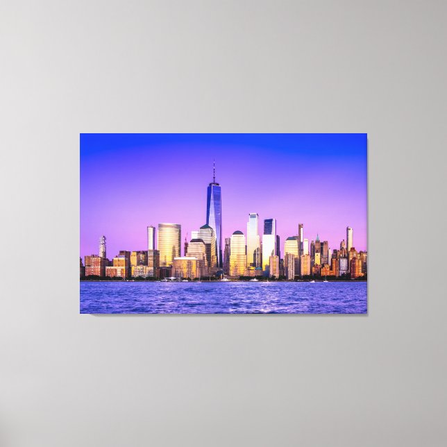 Impressão Em Tela Nova Iorque (Frente)