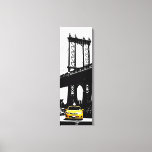 Impressão Em Tela Nova Iorque de Táxi Amarelo Brooklyn Bridge Nyc<br><div class="desc">Nova Iorque de Táxi Amarelo Brooklyn Bridge Nyc Pop Art Canvas Art Impressão.</div>