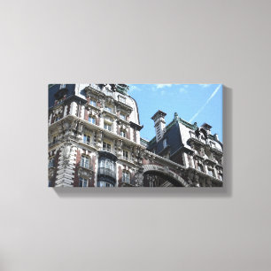 Impressão Em Tela Nova Iorque do Edifício do Apartamento do Alto Oes