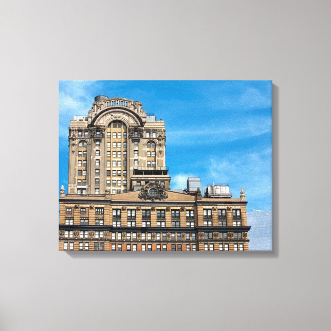 Impressão Em Tela Nova Iorque do edifício Whitehall (Frente)