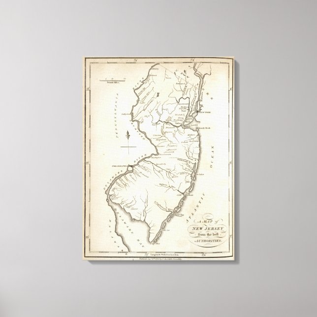 Impressão Em Tela Nova Jersey 7 (Frente)